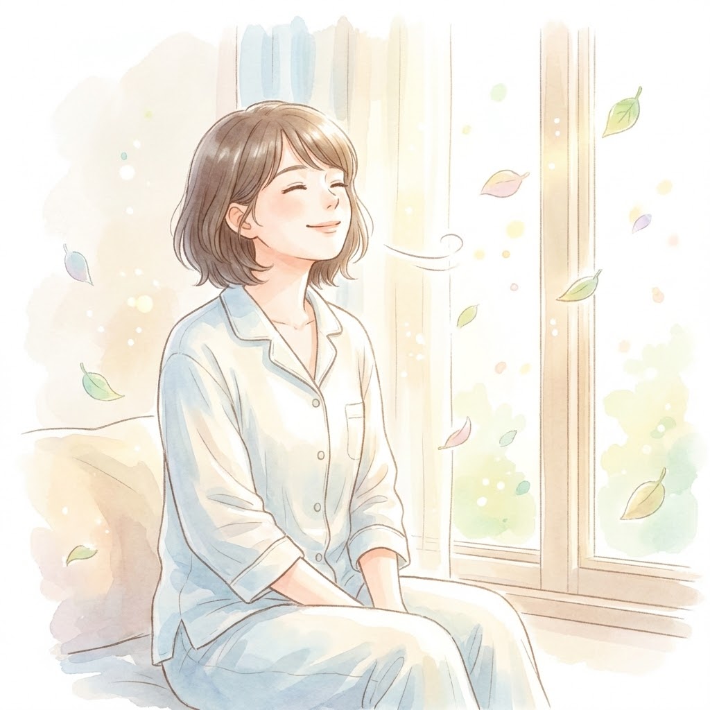 自律神経が整い、心も体も穏やかになっている。