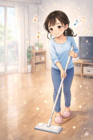 ホコリには空気中の化学物質が吸着しやすいため、常に部屋を清潔に保つ必要があります。
「掃除のハードル」を極限まで下げるため、断捨離は大事