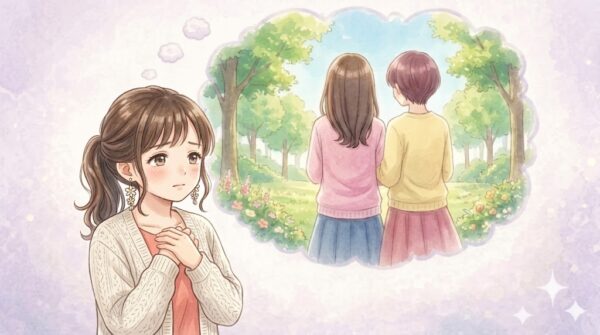 友達と遊びたいが、化学物質過敏症のことで気を使わせてしまうのが嫌で、誘いにくい葵。