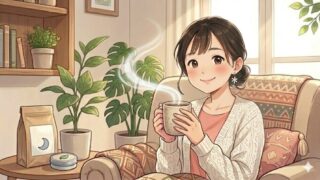 生理の時、無理をせずに、おうちでゆっくり養生する葵