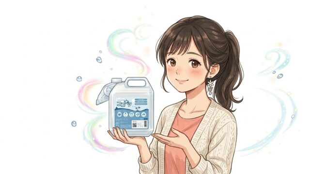 ココナツ洗剤愛用中の葵
