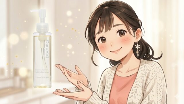 セラヴェール プラチナム クレンジングオイルをおすすめしている葵