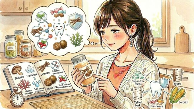 食べても大丈夫な添加物の中の甘味料について