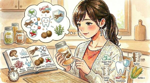 食べても大丈夫な添加物の中の甘味料について