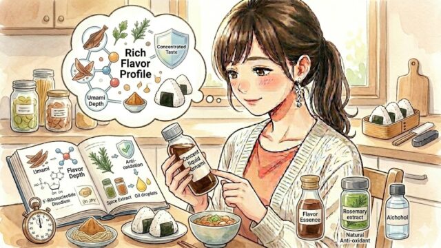 食べても大丈夫な添加物の中の調味料、その他について