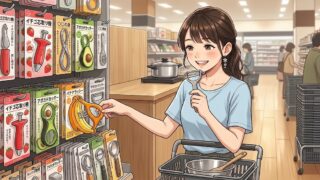 専用の調理器具は、結局使わなくなる場合が多いため、汎用性のある物のみを買う葵。