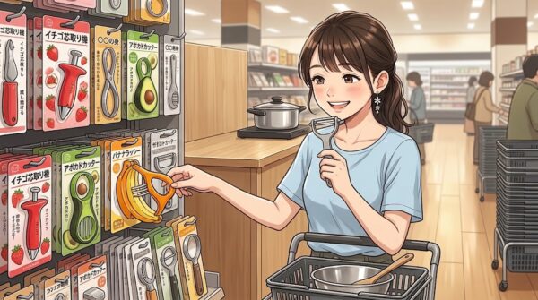専用の調理器具は、結局使わなくなる場合が多いため、汎用性のある物のみを買う葵。
